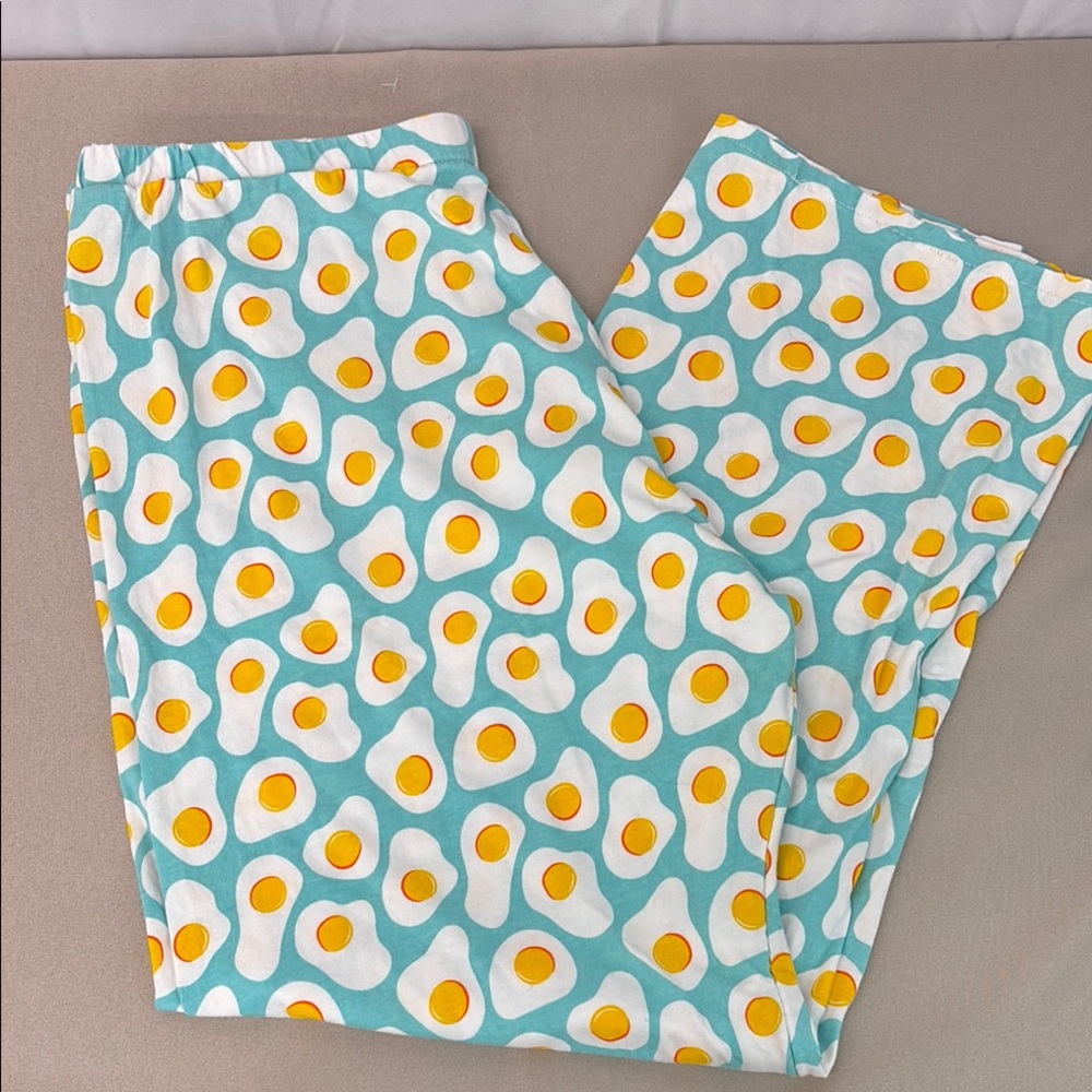 Fun Egg Print Lounge Pants sz XL unisex